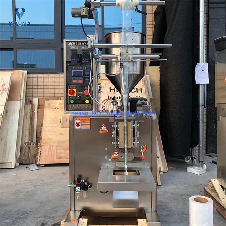 automatic sesame paste packing machine (2)